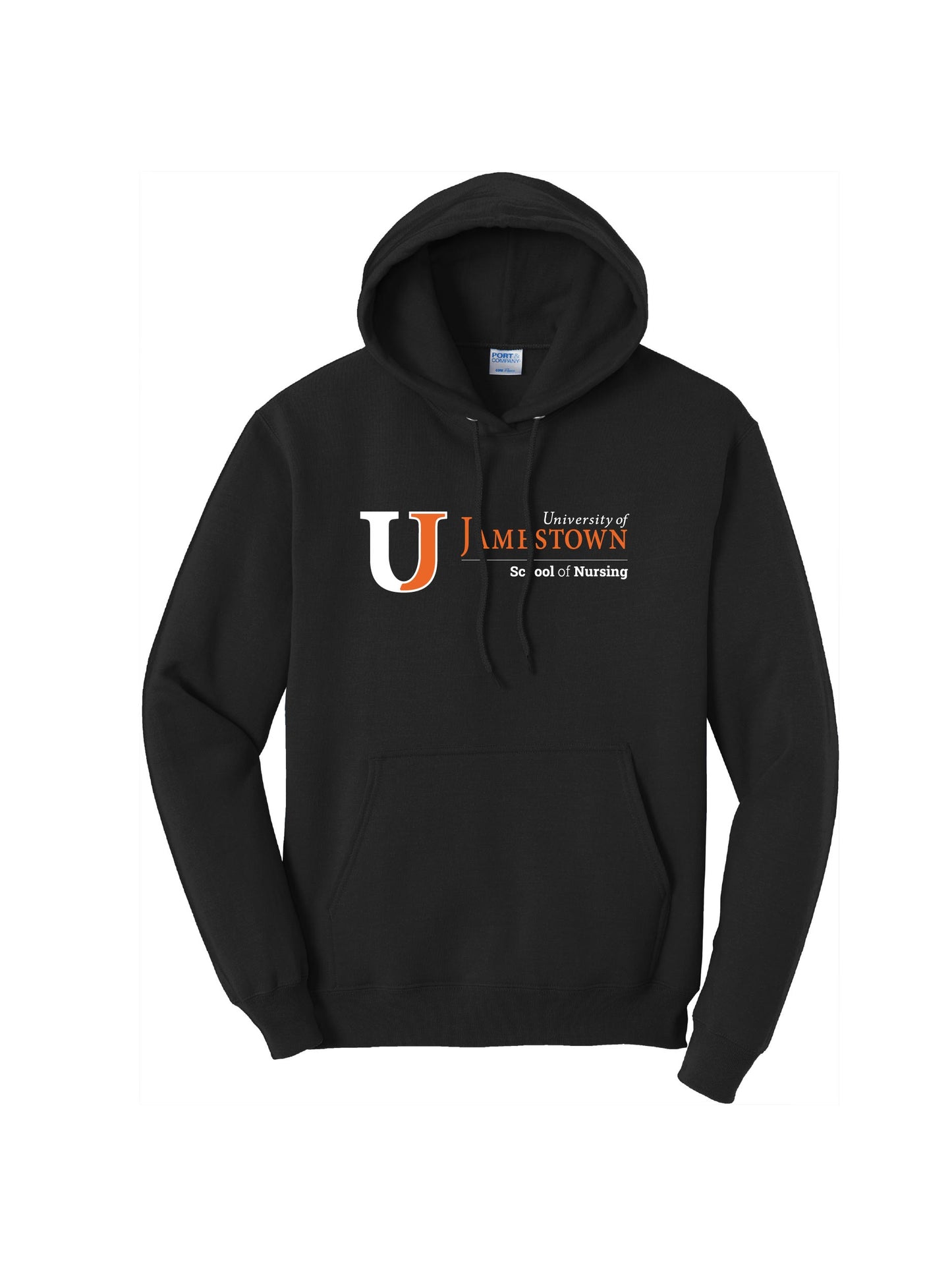 UJN303. Port & Co™ Core Fleece Pullover Hooded Sweatshirt