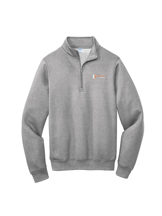 UJN304. Port & Co™ Core Fleece 1/4-Zip Pullover Sweatshirt