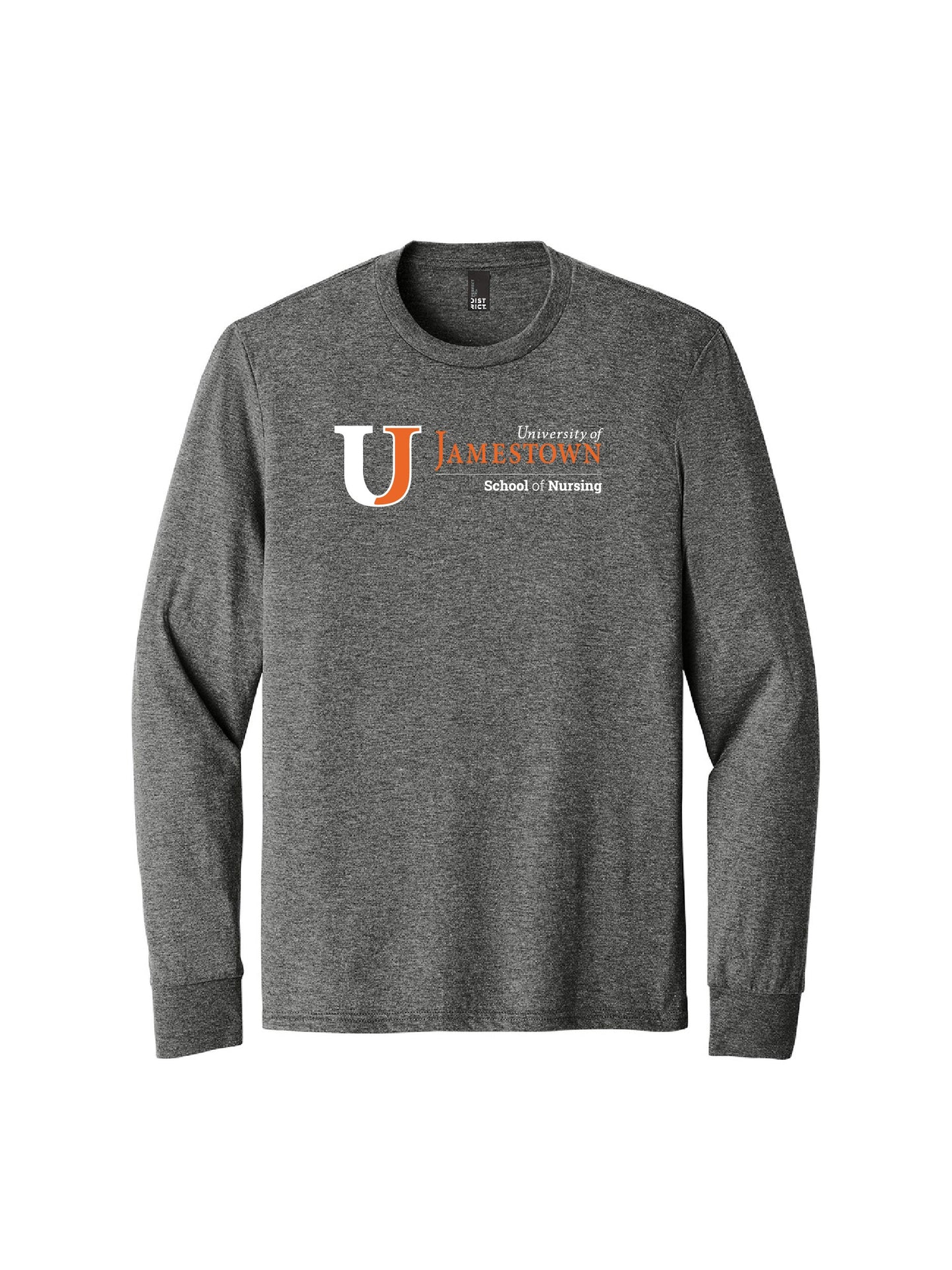 UJN301. District® Perfect Tri® Long Sleeve Tee