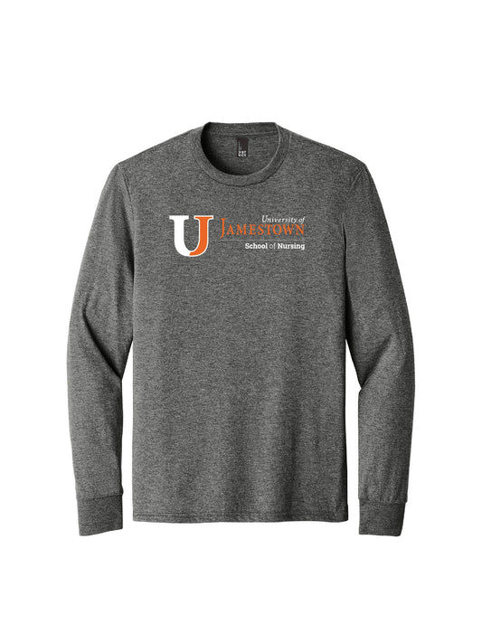 UJN301. District® Perfect Tri® Long Sleeve Tee