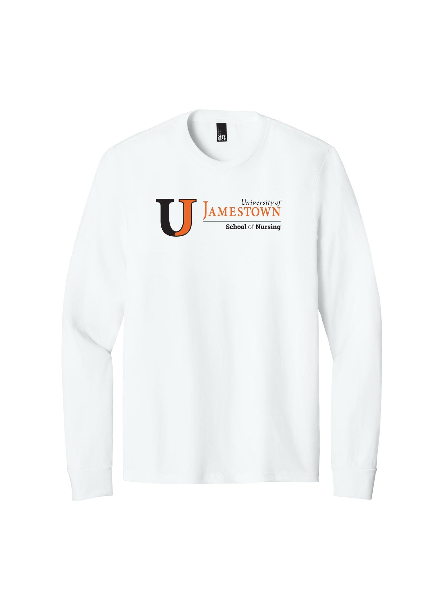 UJN301. District® Perfect Tri® Long Sleeve Tee