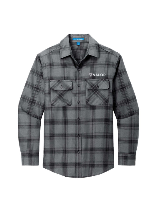VC136. Port Authority® Plaid Flannel Shirt
