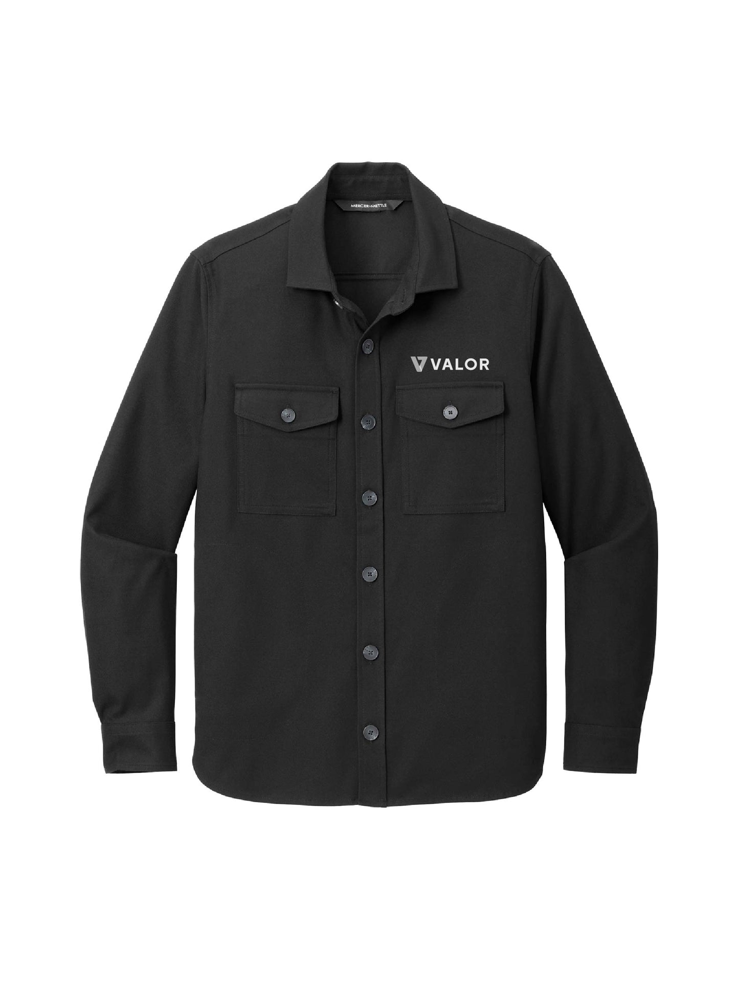 VC137. Mercer+Mettle™ Long Sleeve Twill Overshirt
