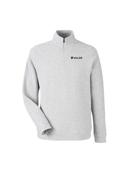 VC153. North End Men's Spirit Textured 1/4-Zip