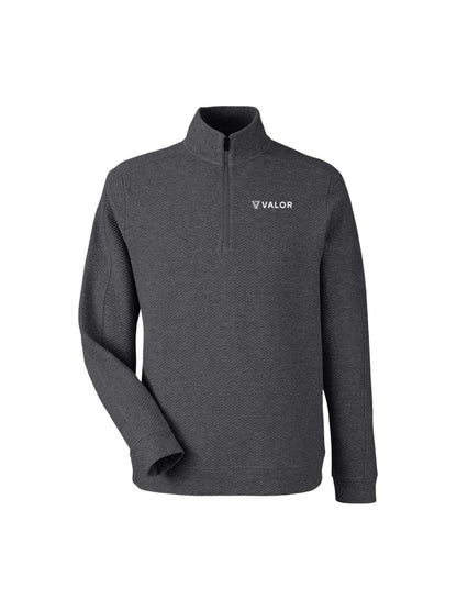 VC153. North End Men's Spirit Textured 1/4-Zip