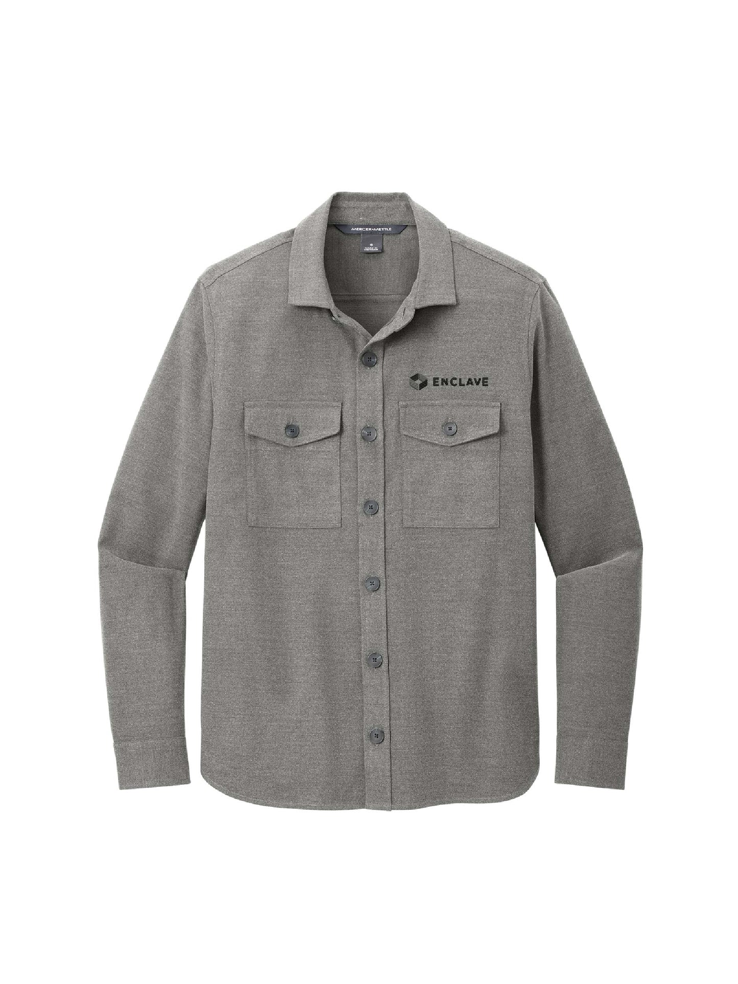 VC137. Mercer+Mettle™ Long Sleeve Twill Overshirt