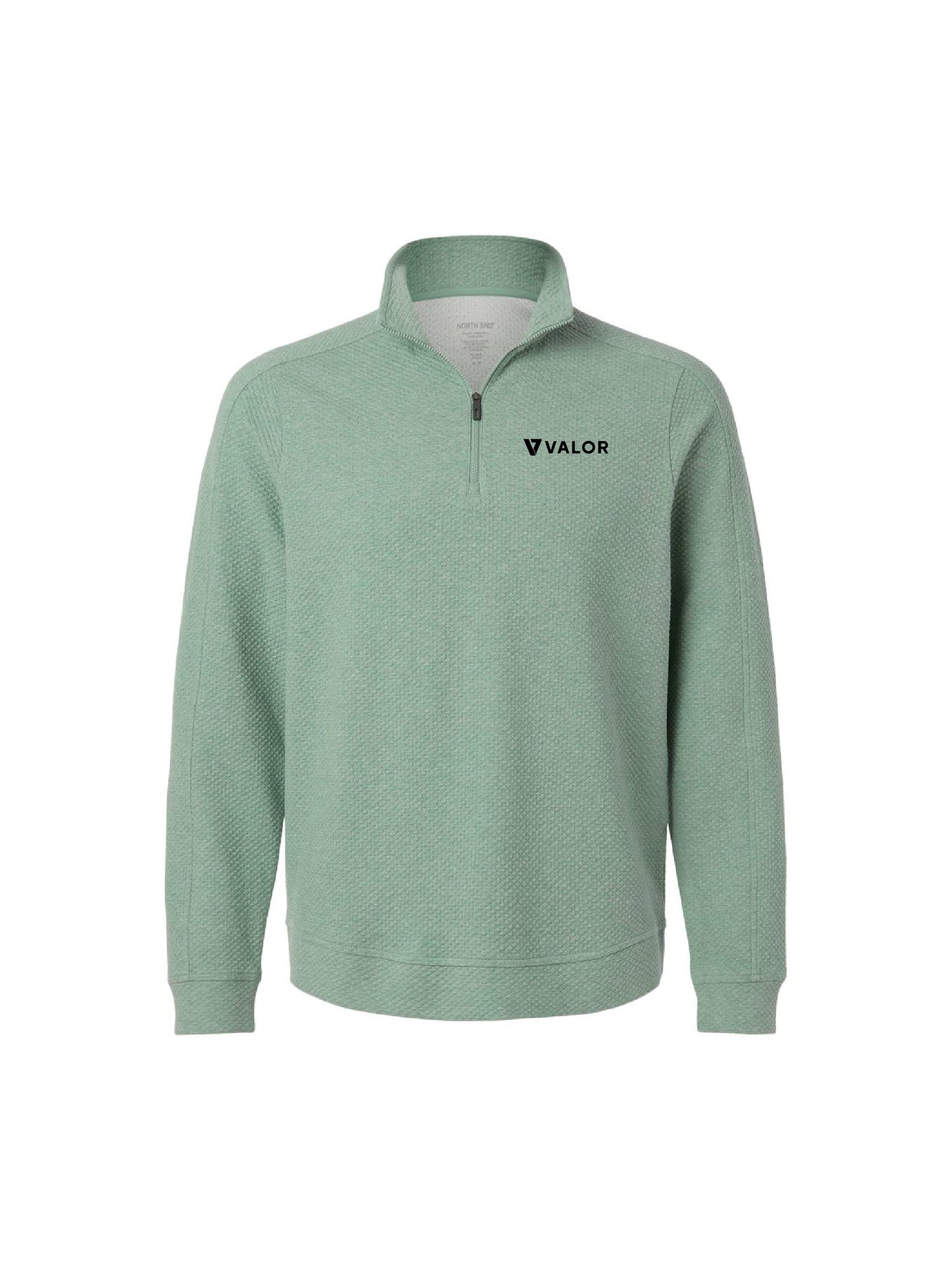 VC153. North End Men's Spirit Textured 1/4-Zip
