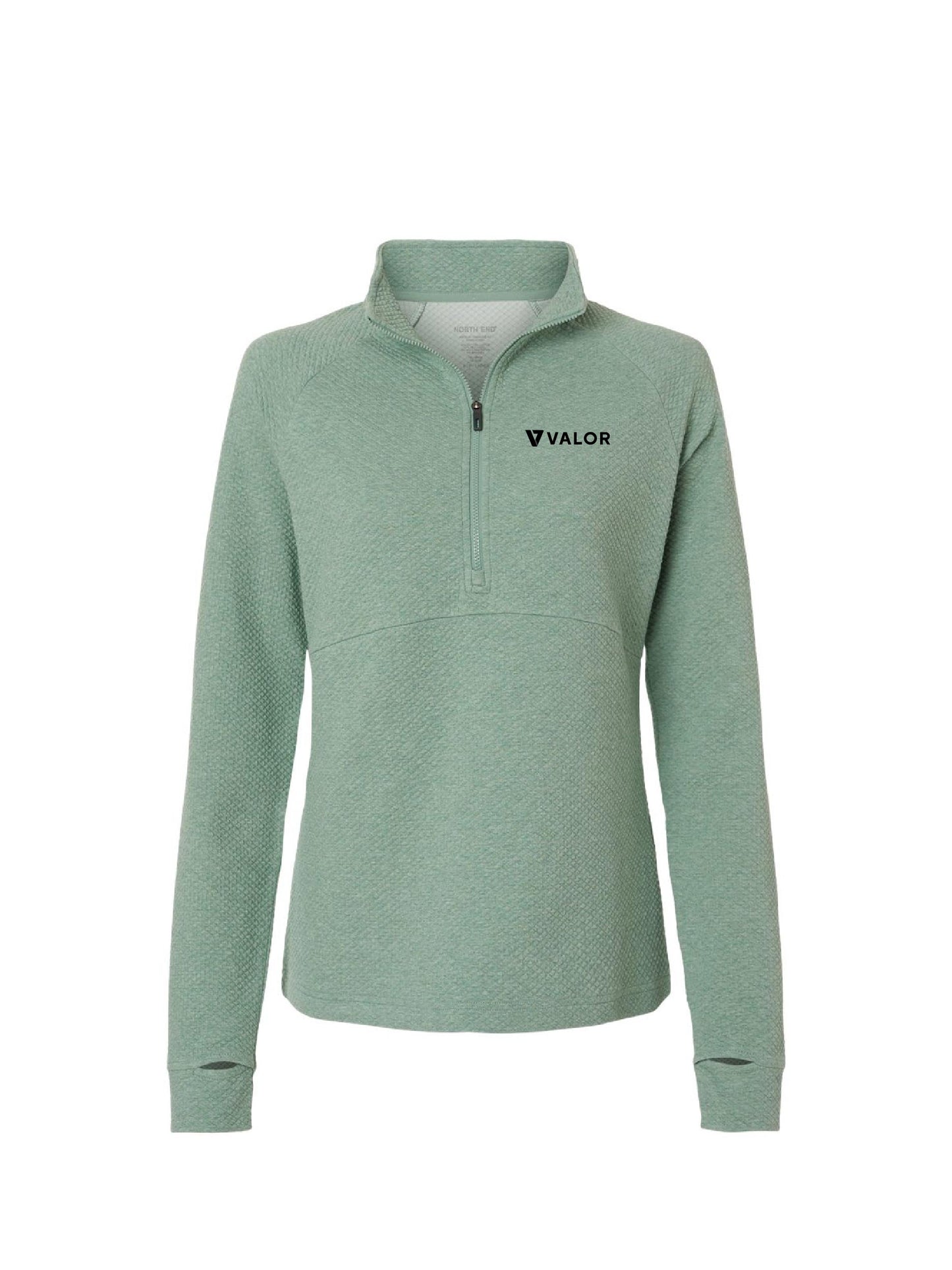 VC226. North End Women's Spirit Textured 1/4-Zip