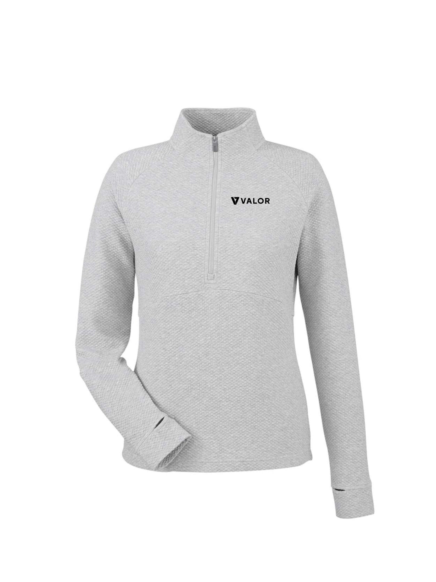 VC226. North End Women's Spirit Textured 1/4-Zip