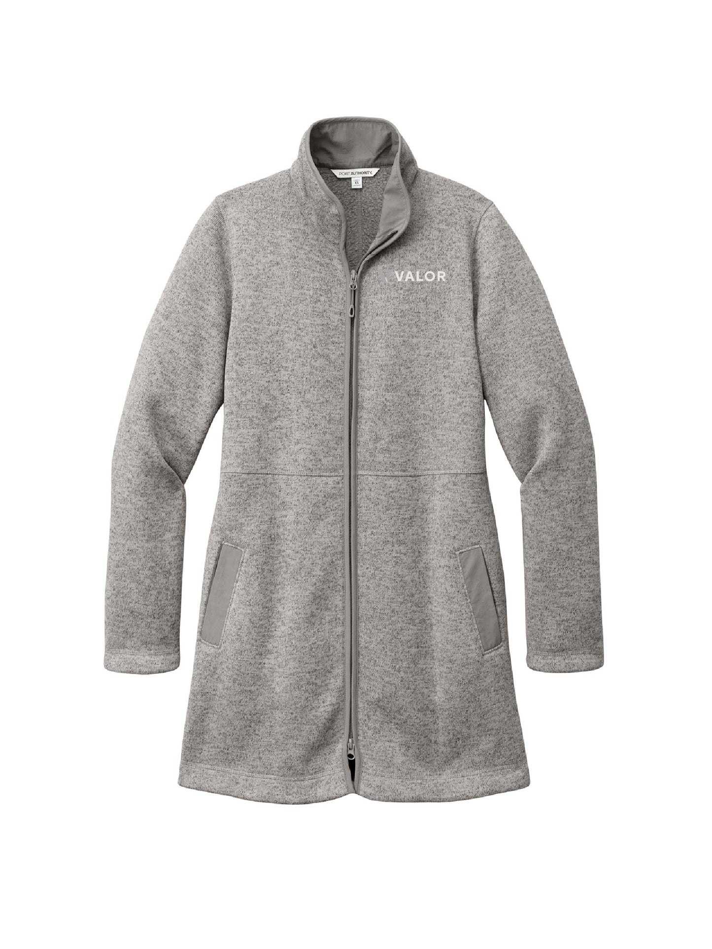 VC224. Port Authority® Ladies Arc Sweater Fleece Long Jacket