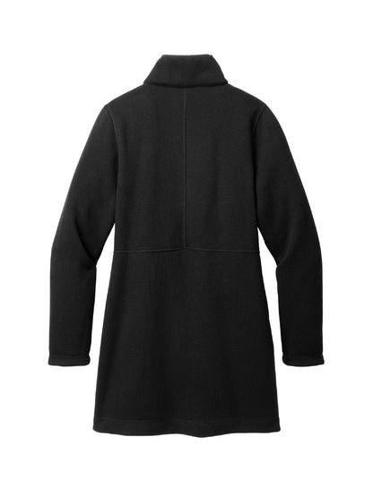 VC224. Port Authority® Ladies Arc Sweater Fleece Long Jacket