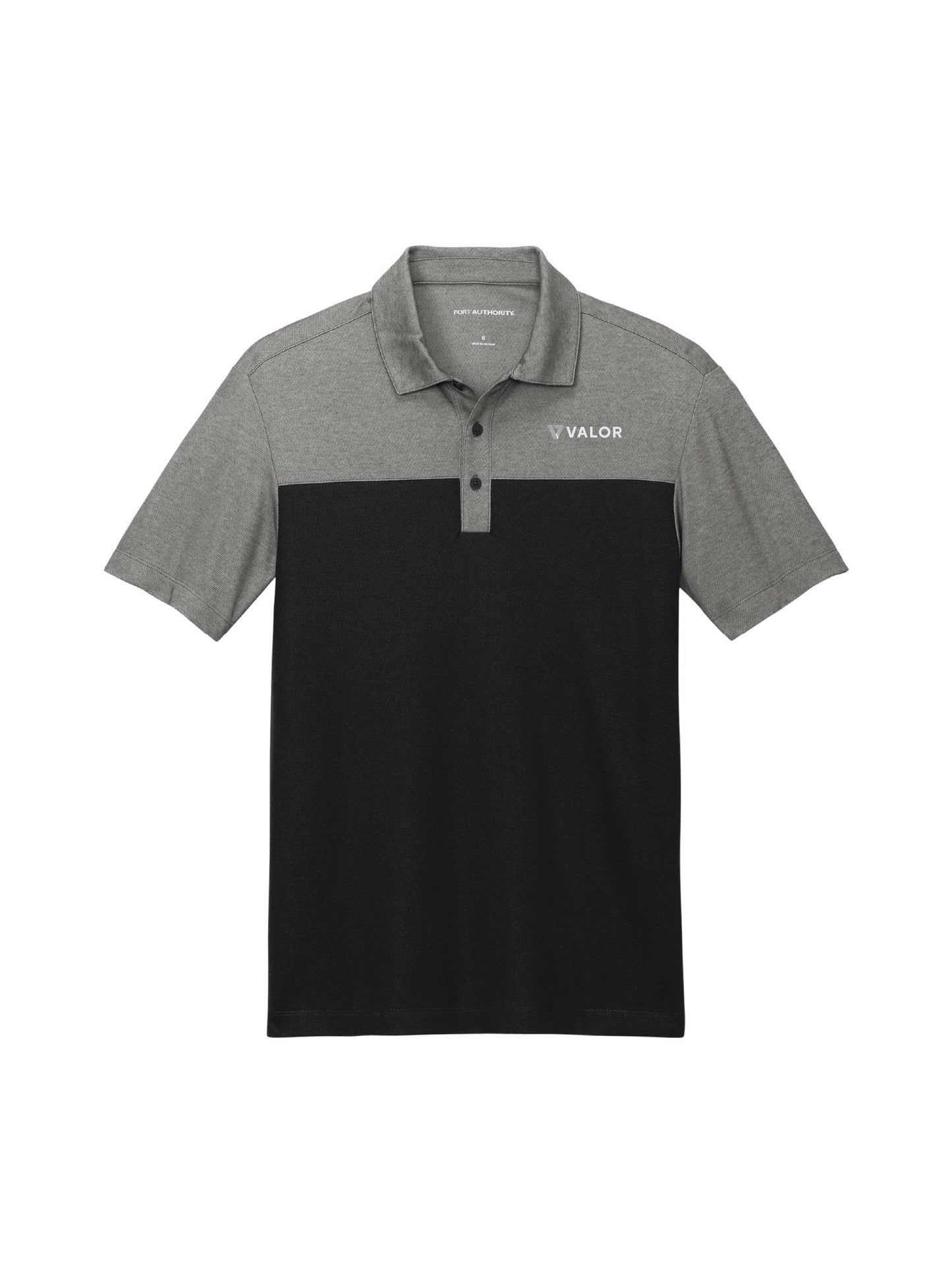 VC120. Port Authority® Fine Pique Blend Blocked Polo