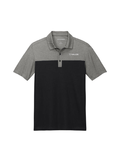 VC120. Port Authority® Fine Pique Blend Blocked Polo