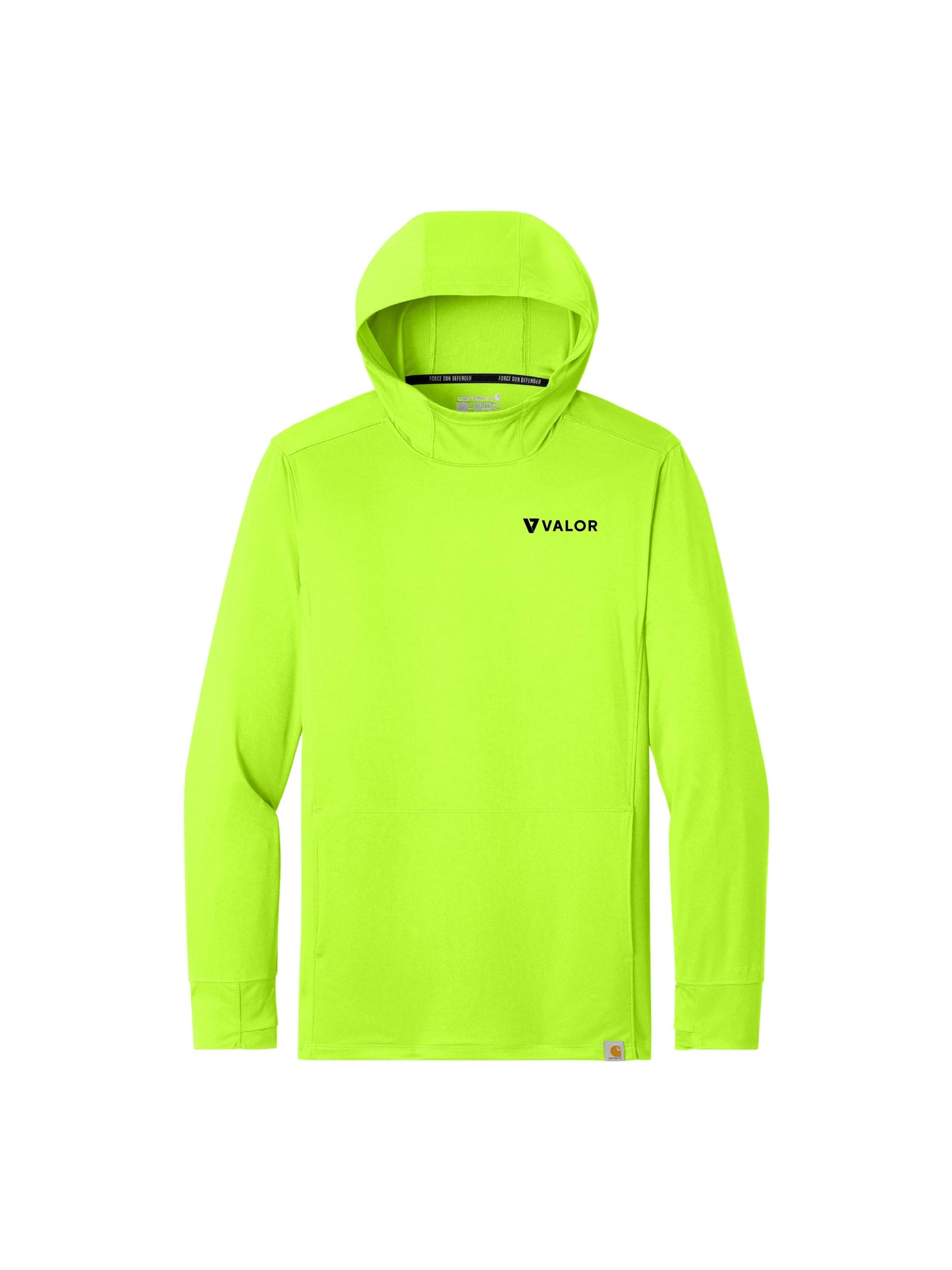 VC149. Carhartt Force® Sun Defender™ Long Sleeve Hooded T-Shirt