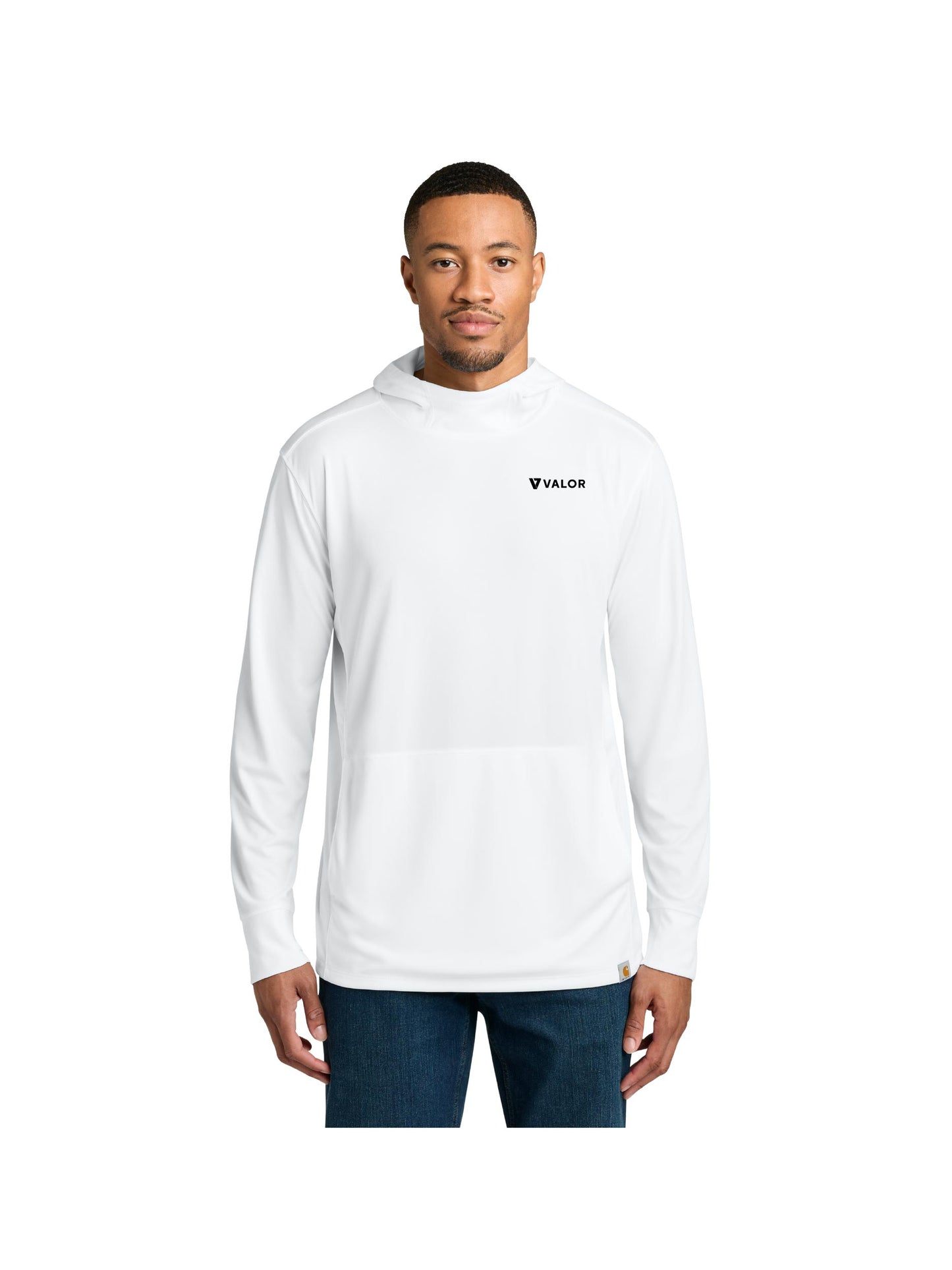 VC149. Carhartt Force® Sun Defender™ Long Sleeve Hooded T-Shirt