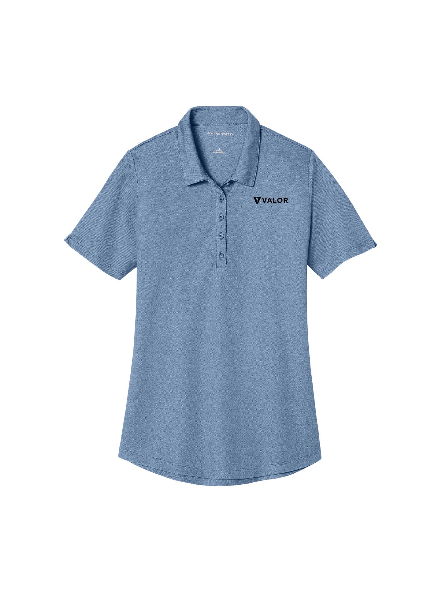 VC205. Port Authority® Women's Fine Pique Blend Polo