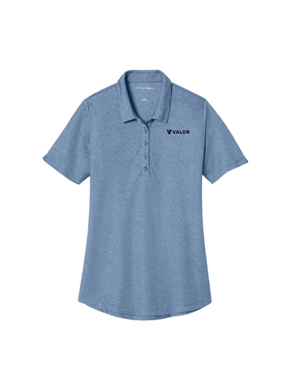 VC205. Port Authority® Women's Fine Pique Blend Polo