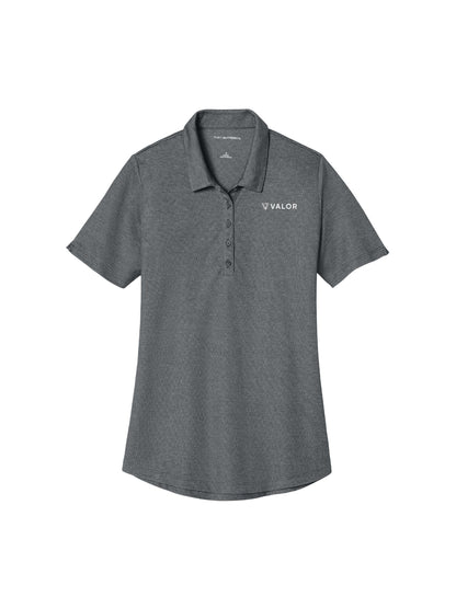 VC205. Port Authority® Women's Fine Pique Blend Polo