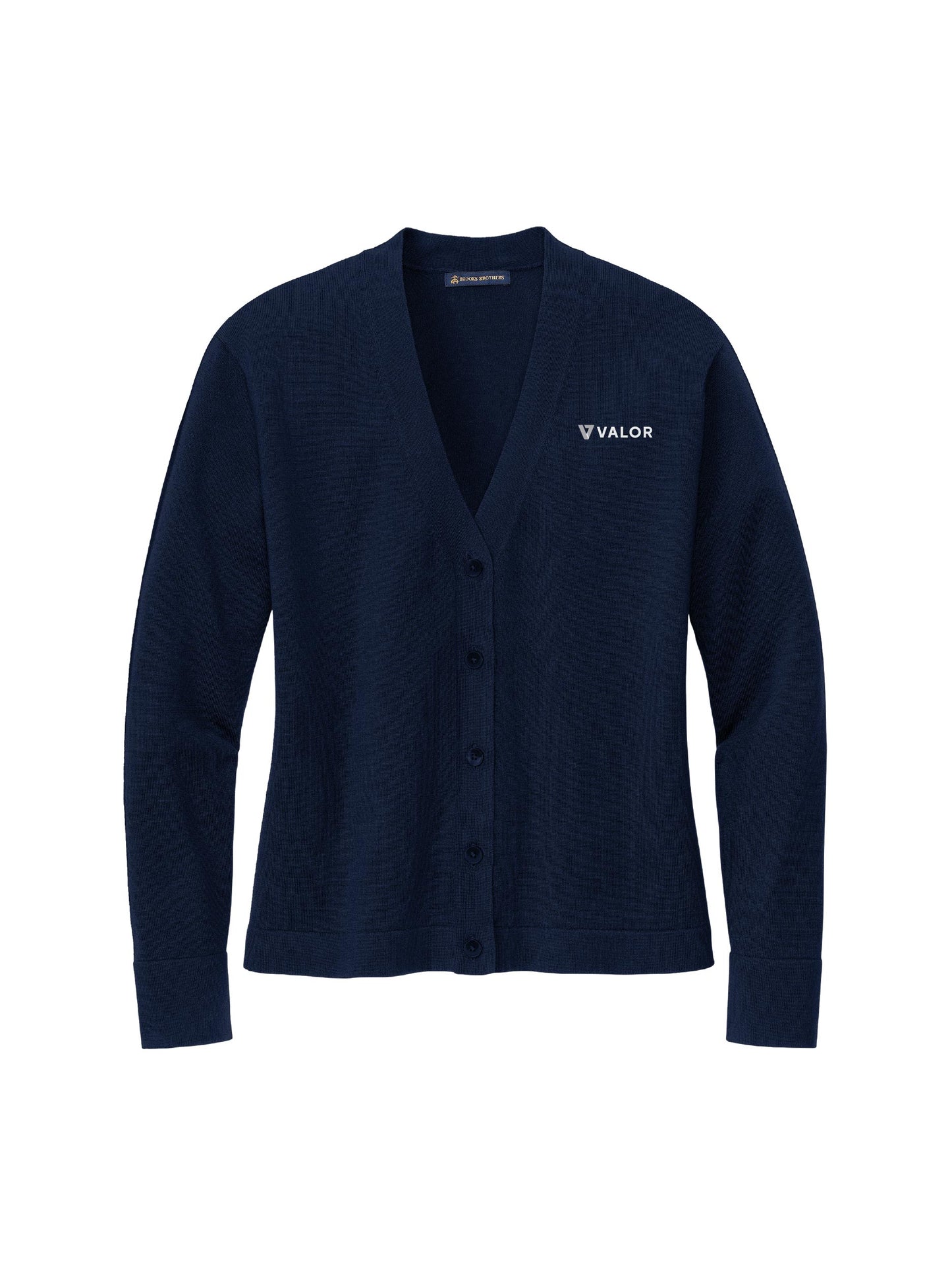 VC228. Brooks Brothers® Women’s Cotton Stretch Cardigan Sweater
