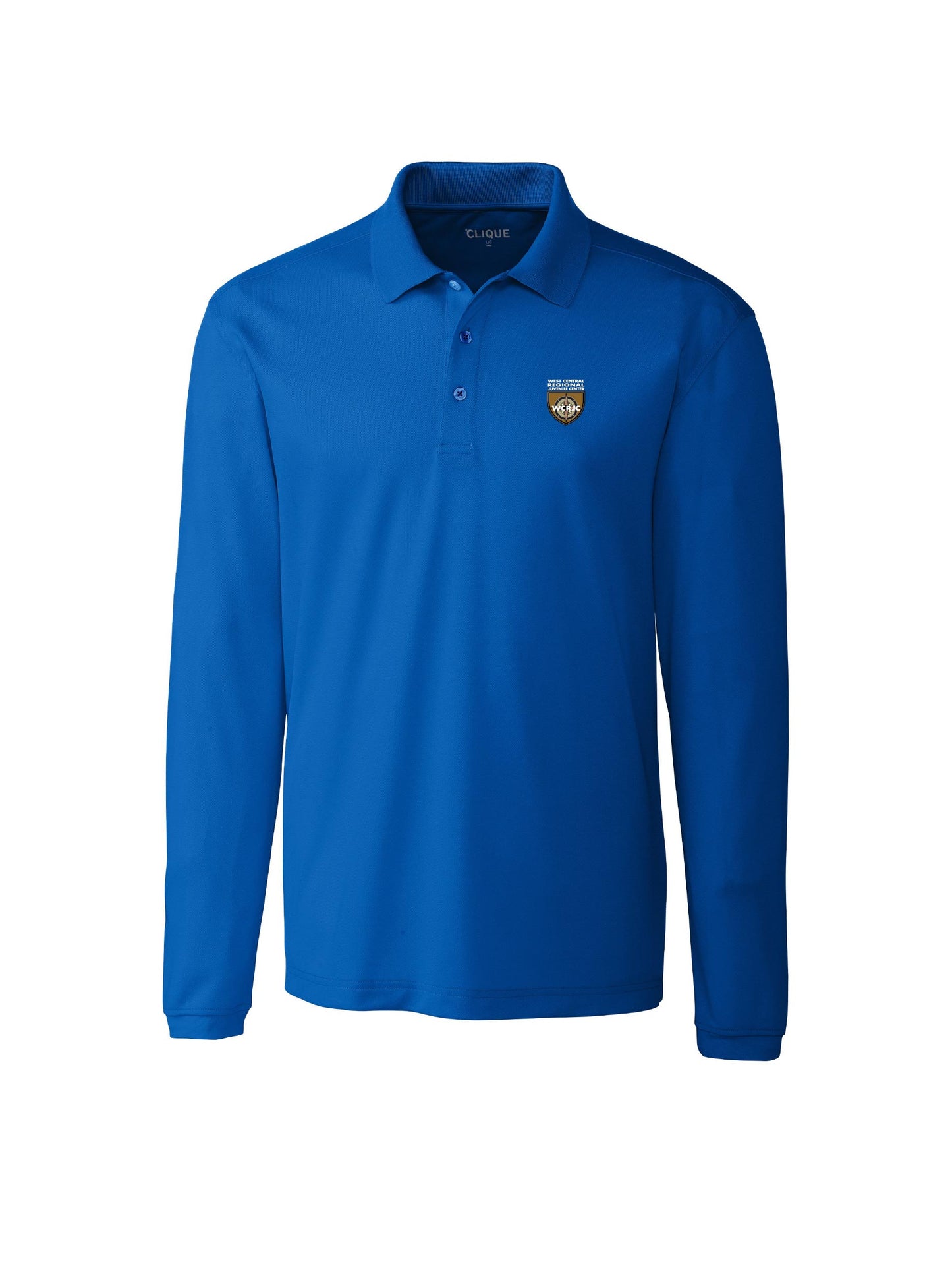 WRJ209. Clique Ice Pique Men's Long Sleeve Tech Polo