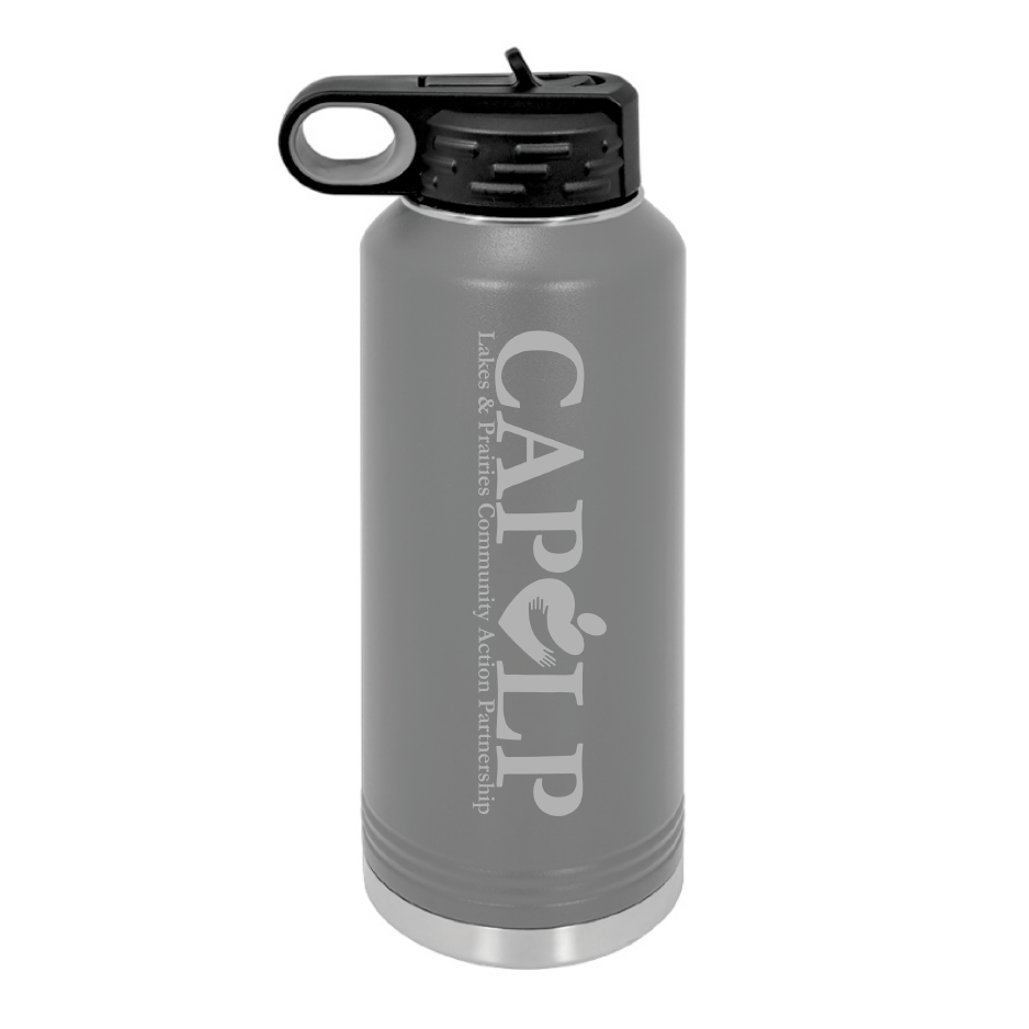 CAPLP501. Polar Camel 40 oz. White Water Bottle