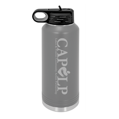 CAPLP501. Polar Camel 40 oz. White Water Bottle