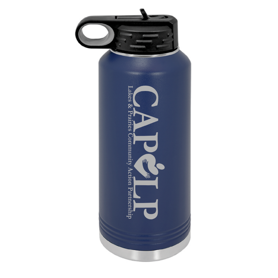 CAPLP501. Polar Camel 40 oz. White Water Bottle