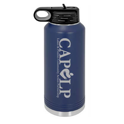 CAPLP501. Polar Camel 40 oz. White Water Bottle