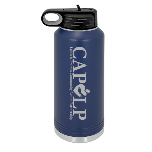 CAPLP501. Polar Camel 40 oz. White Water Bottle