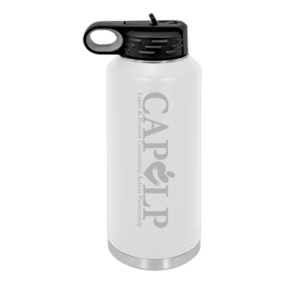 CAPLP501. Polar Camel 40 oz. White Water Bottle