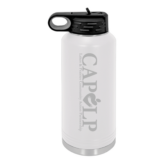 CAPLP501. Polar Camel 40 oz. White Water Bottle
