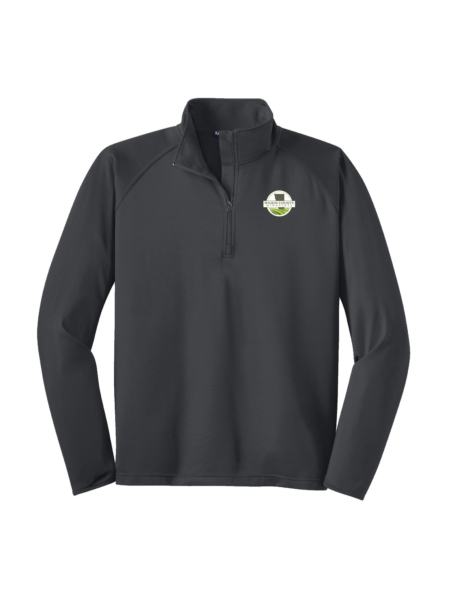WC201. Men's Sport-Tek®Sport-Wick® Stretch 1/2-Zip Pullover Sweatshirt