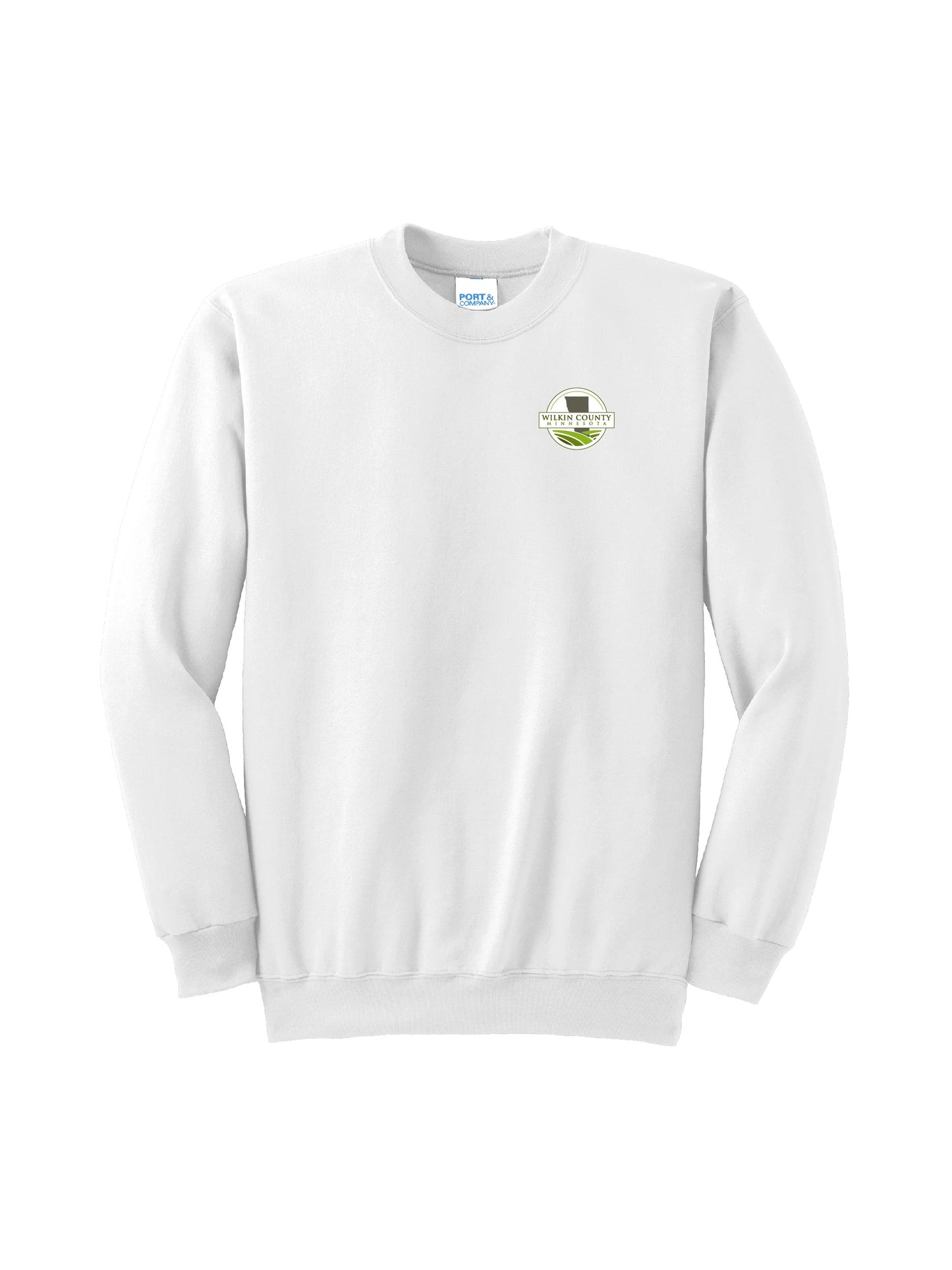 WC204. Men's Port & Company Essential Fleece Crewneck Sweatshirt