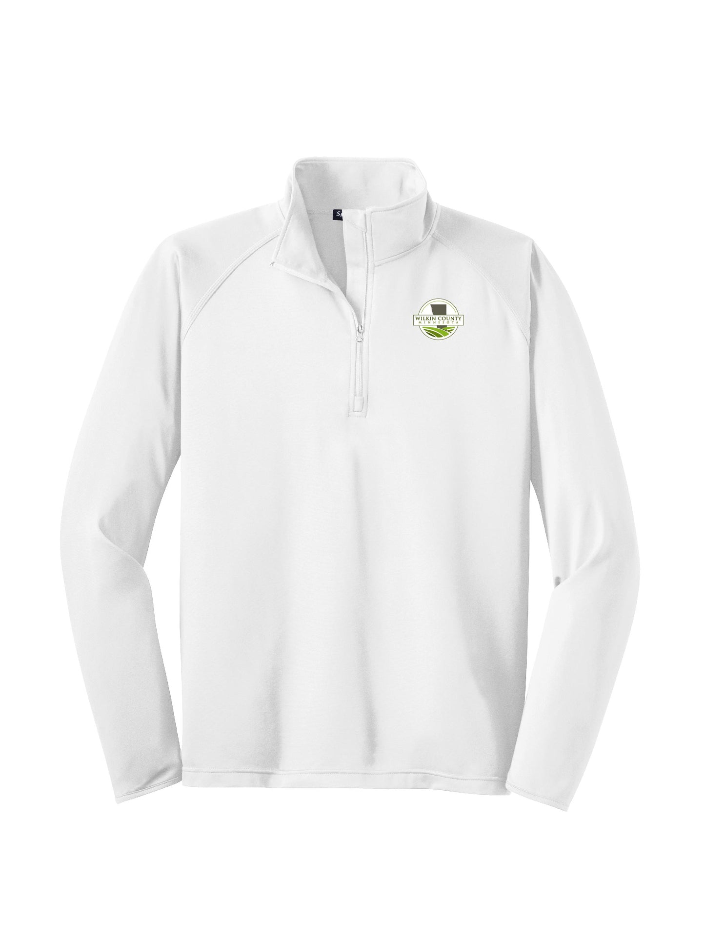 WC201. Men's Sport-Tek®Sport-Wick® Stretch 1/2-Zip Pullover Sweatshirt
