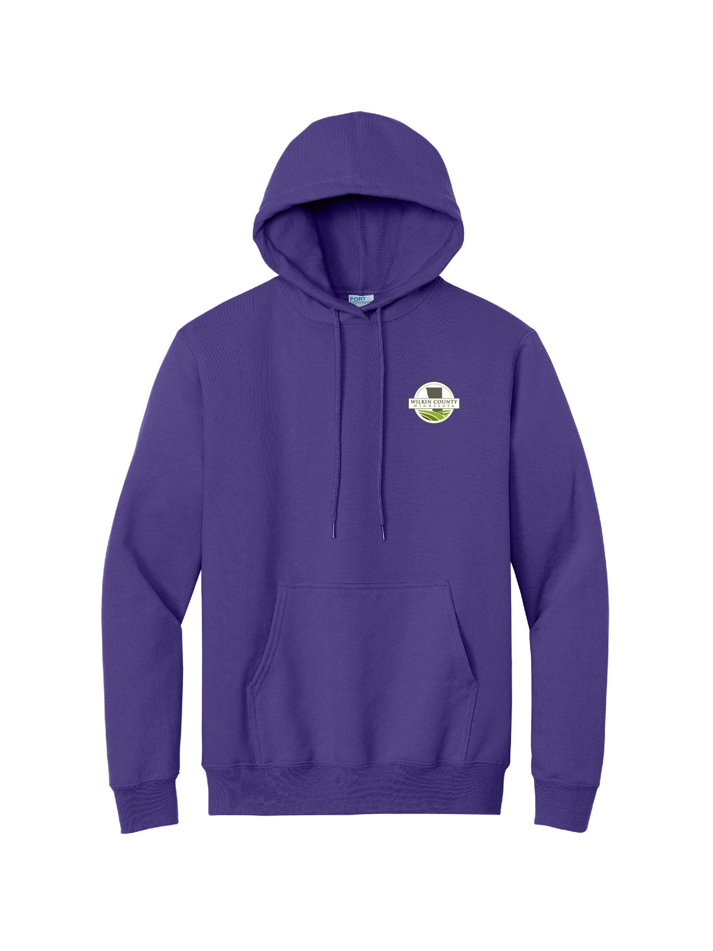 WC205. Men's Port & Company Essential Fleece Pullover Hooded Sweatshirt