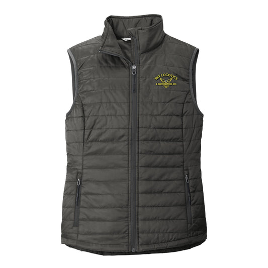 SLD100. Port Authority® Ladies Packable Puffy Vest