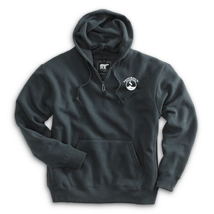 IBI402. White Bear Heavyweight Pullover Sweatshirt