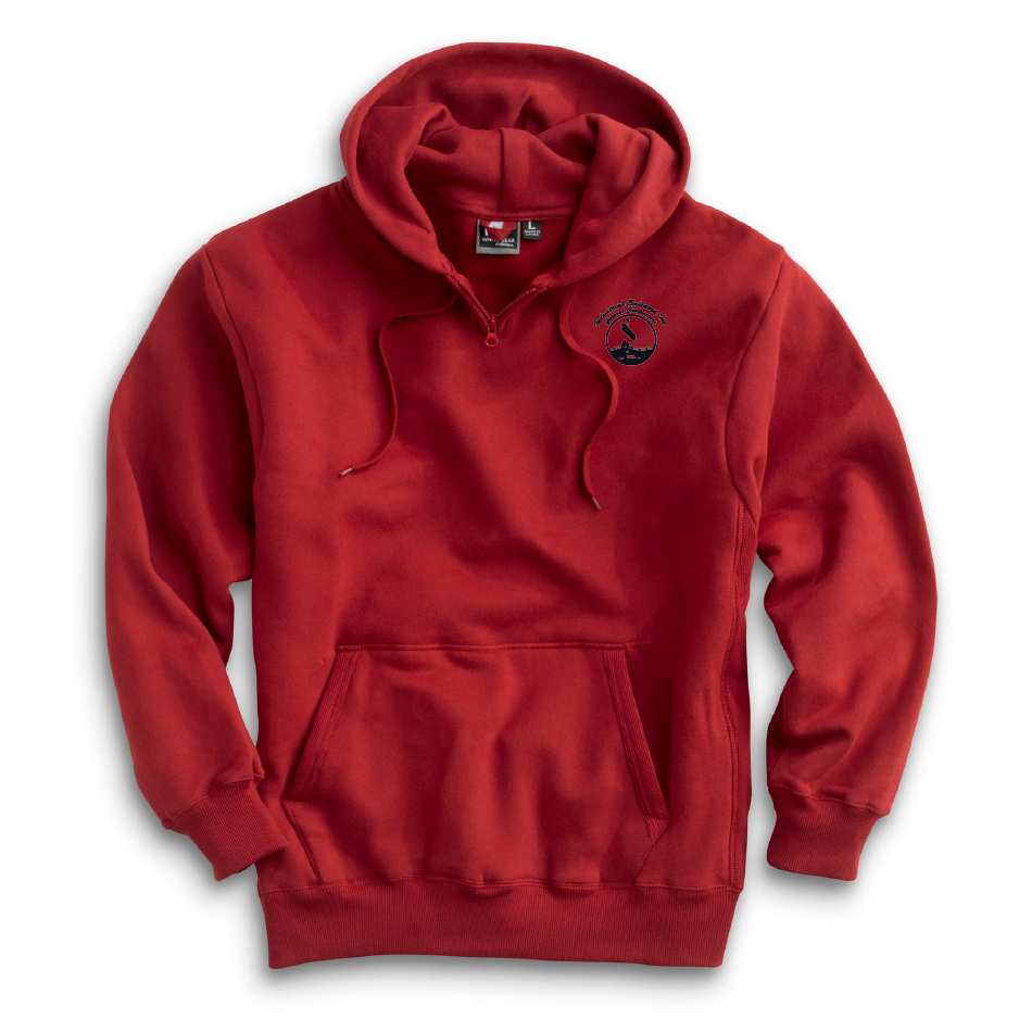 IBI402. White Bear Heavyweight Pullover Sweatshirt