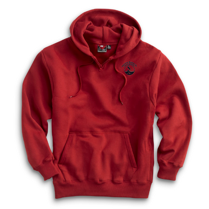 IBI402. White Bear Heavyweight Pullover Sweatshirt