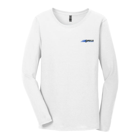 HPI101. Gildan® Ladies Heavy Cotton™ 100% Cotton Long Sleeve T-Shirt