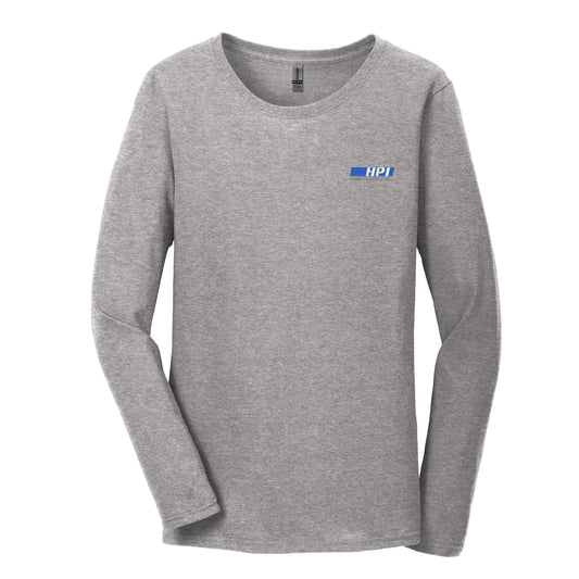 HPI101. Gildan® Ladies Heavy Cotton™ 100% Cotton Long Sleeve T-Shirt