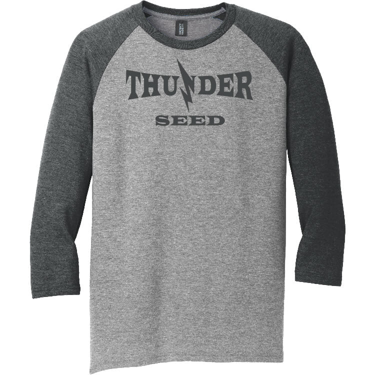 TSUS102. Men's Tri ¾ Sleece Raglan