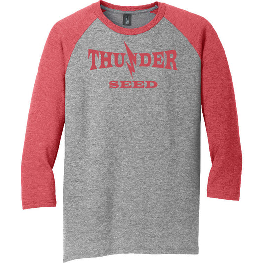 TSCA102. Men's Tri ¾ Sleece Raglan