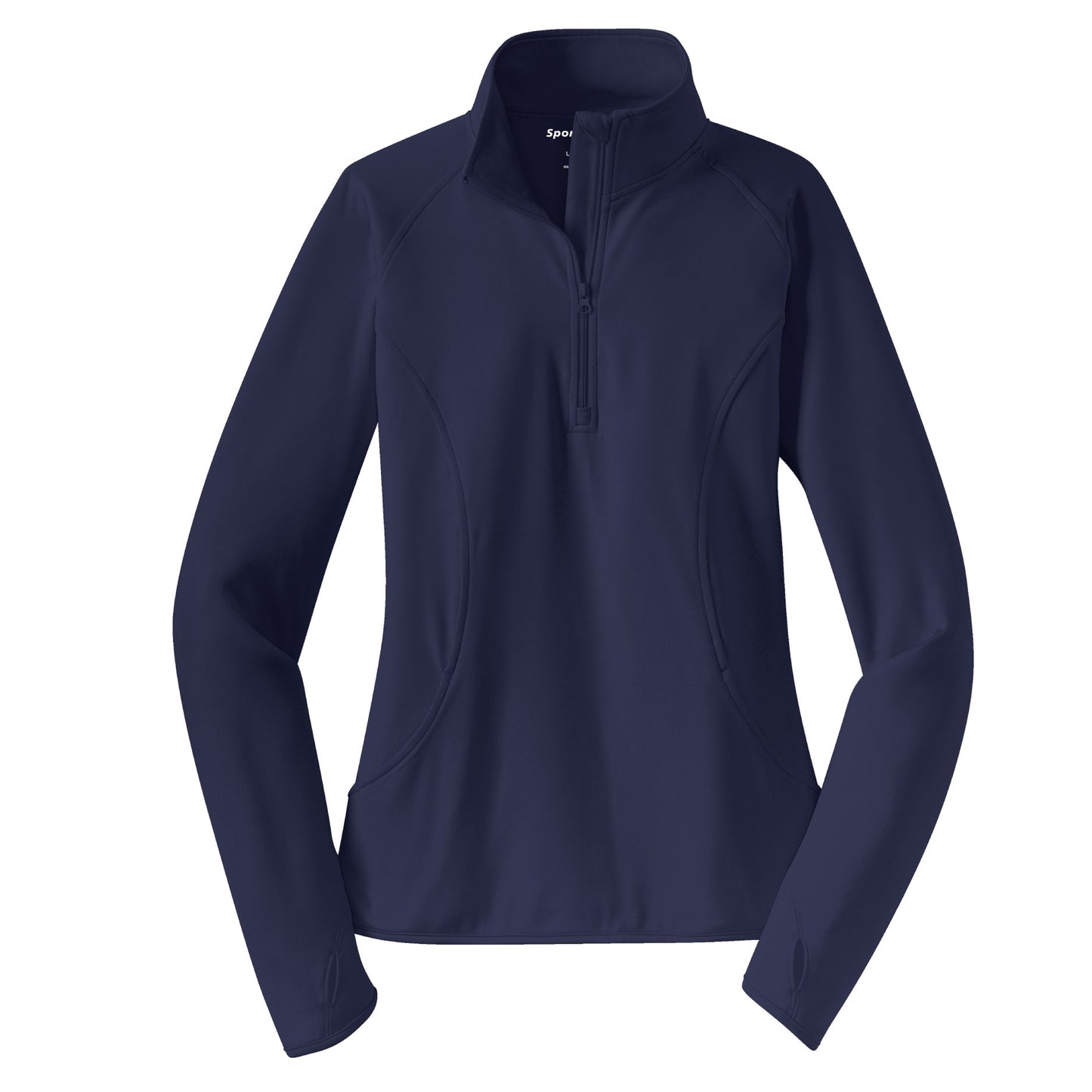 SLD102. Sport-Tek® Ladies Sport-Wick® Stretch 1/2-Zip Pullover.