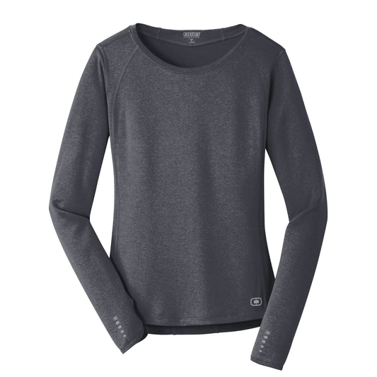 SST102. OGIO® ENDURANCE Ladies Long Sleeve Pulse Crew