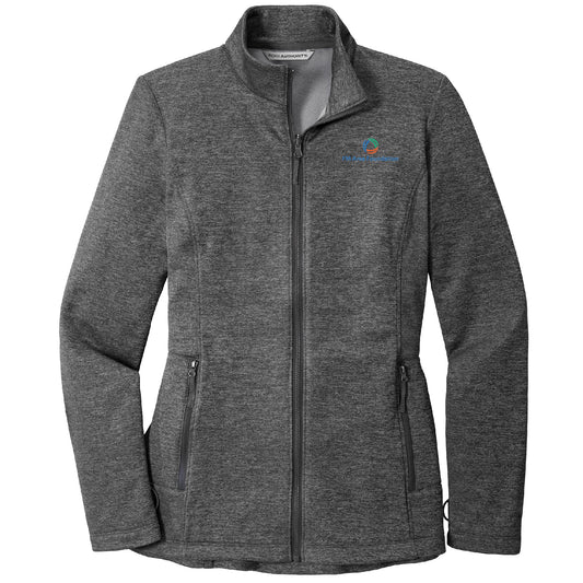 FMF102. Port Authority® Ladies Collective Striated Fleece Jacket