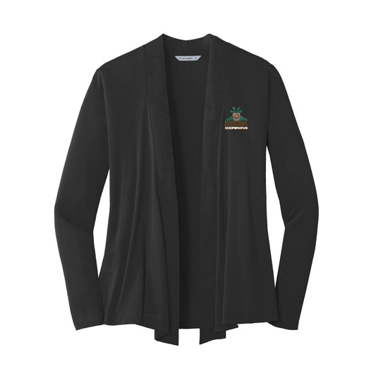 MNDK103. Port Authority Ladies Concept Open Cardigan