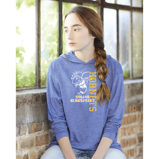 HE103. Youth Anvil Hooded Long Sleeve T-Shirt