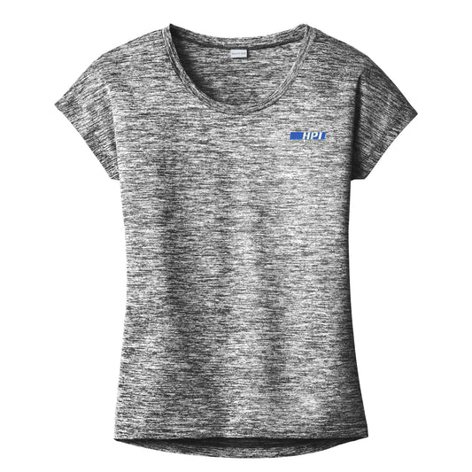 HPI105. Sport-Tek® PosiCharge® Electric Heather Sporty Tee
