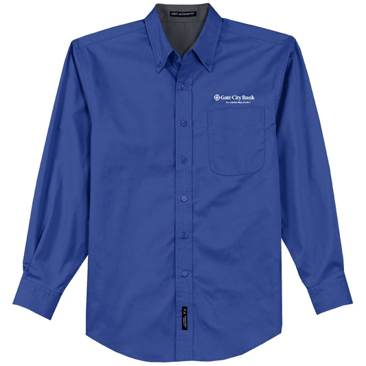 GC105. Men's Port Authority® Long Sleeve Easy Care Shirt